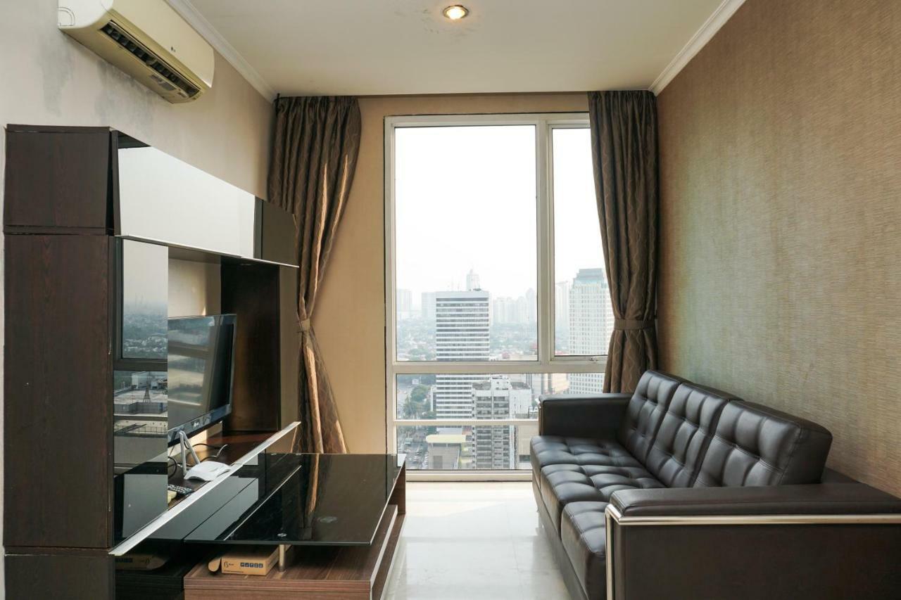92 négyzetméteres, 3 hálószobás Apartman 2 fürdőszobával Senayan területén Jakarta Kültér fotó